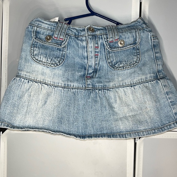Echo Other - Echo Red Embellished Jean Skort Girl 🌷🌷🌷